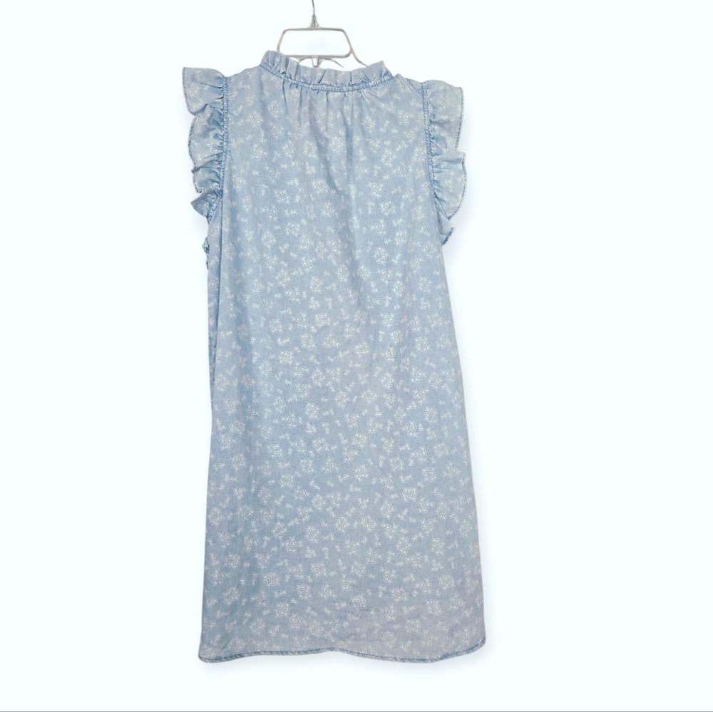 Doe & Rae Button Up Chambray Dress - Picture 4 of 5